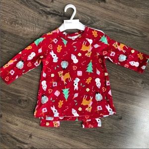 Christmas pajama set.